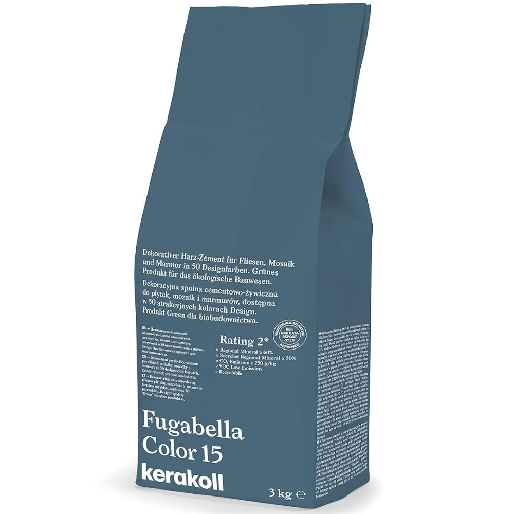 Stucco ibrido piastrelle fugabella impermeabile resistente confezione 3 kg *** colore- n 15, confezione 1