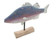 Scultura Pesce Cm  60X10X44