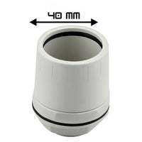 Faeg raccordo per tubo rigido ip65 passo metrico 1,5 *** diametro 40 millimetri, confezione 1