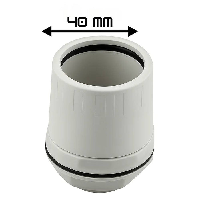 Faeg raccordo per tubo rigido ip65 passo metrico 1,5 *** diametro 40 millimetri, confezione 1