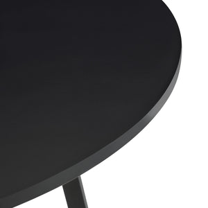 Tavolo da pranzo 78 x 80 cm nero 03_0008709