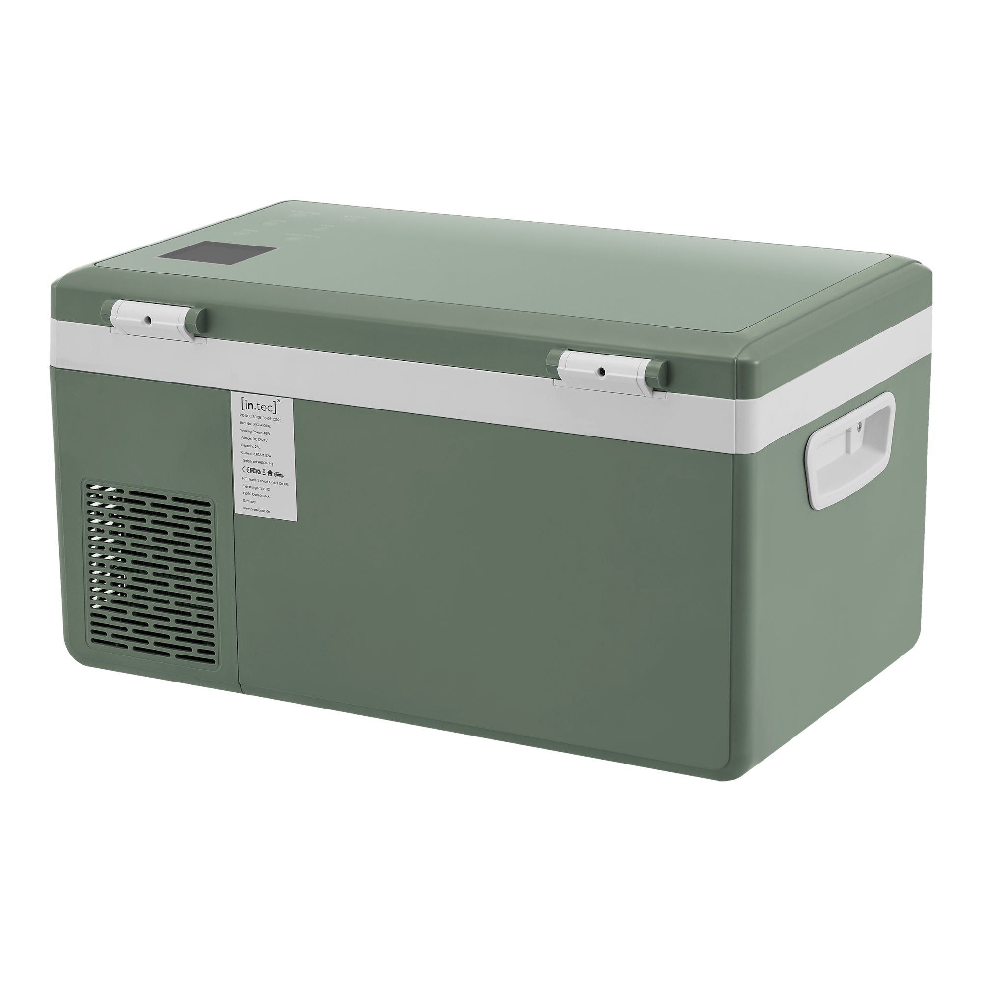 Frigorifero Portatile Elettrico Arnesano per Auto e Casa Capacità 25L in.tec