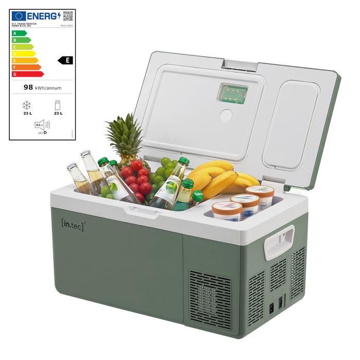 Frigorifero Portatile Elettrico Arnesano per Auto e Casa Capacità 25L in.tec