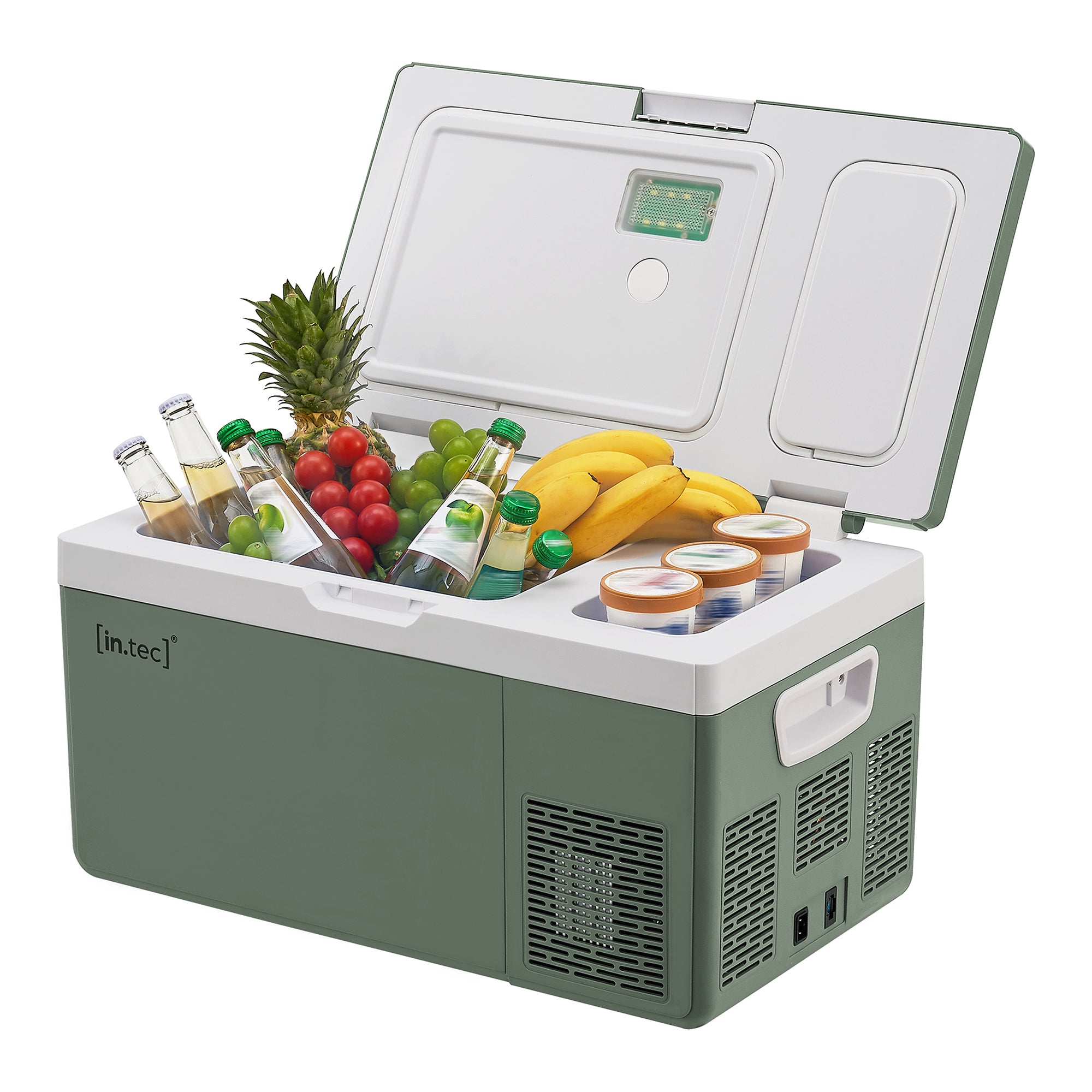 Frigorifero Portatile Elettrico Arnesano per Auto e Casa Capacità 25L in.tec