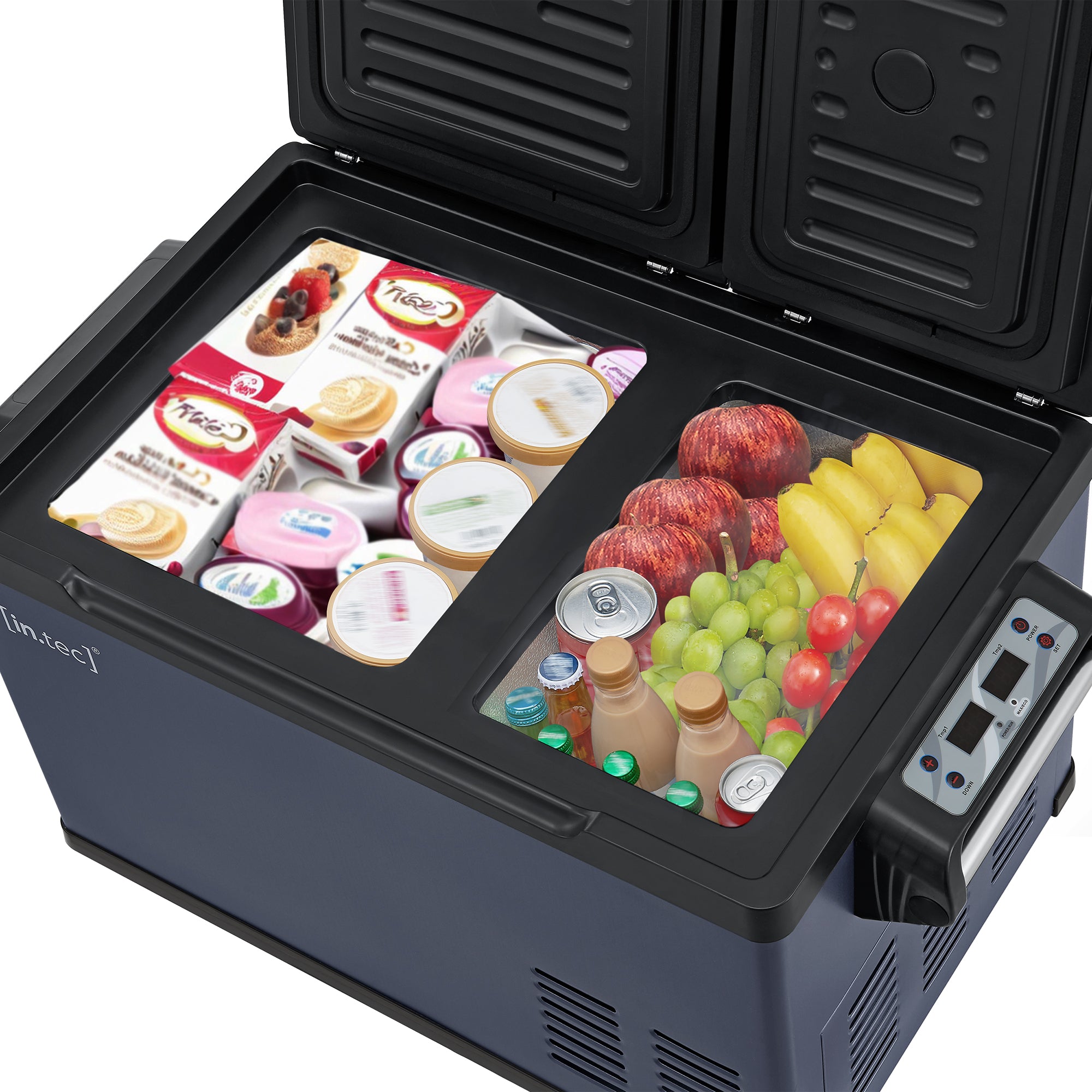 Frigorifero Portatile Elettrico Alberona per Auto Casa Capacità 35 L in.tec