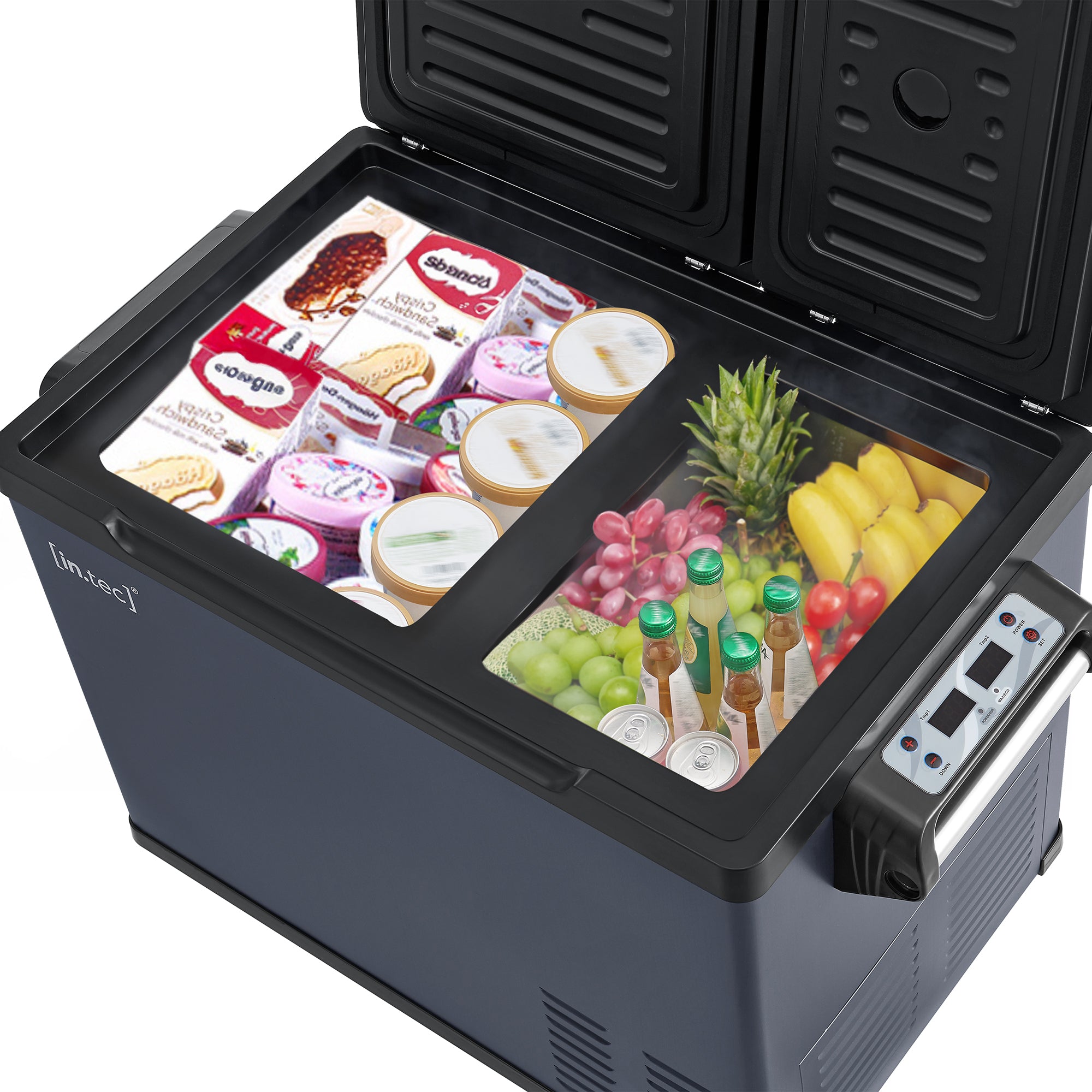 Frigorifero Portatile Elettrico Alberona per Auto Casa Capacità 45 L in.tec