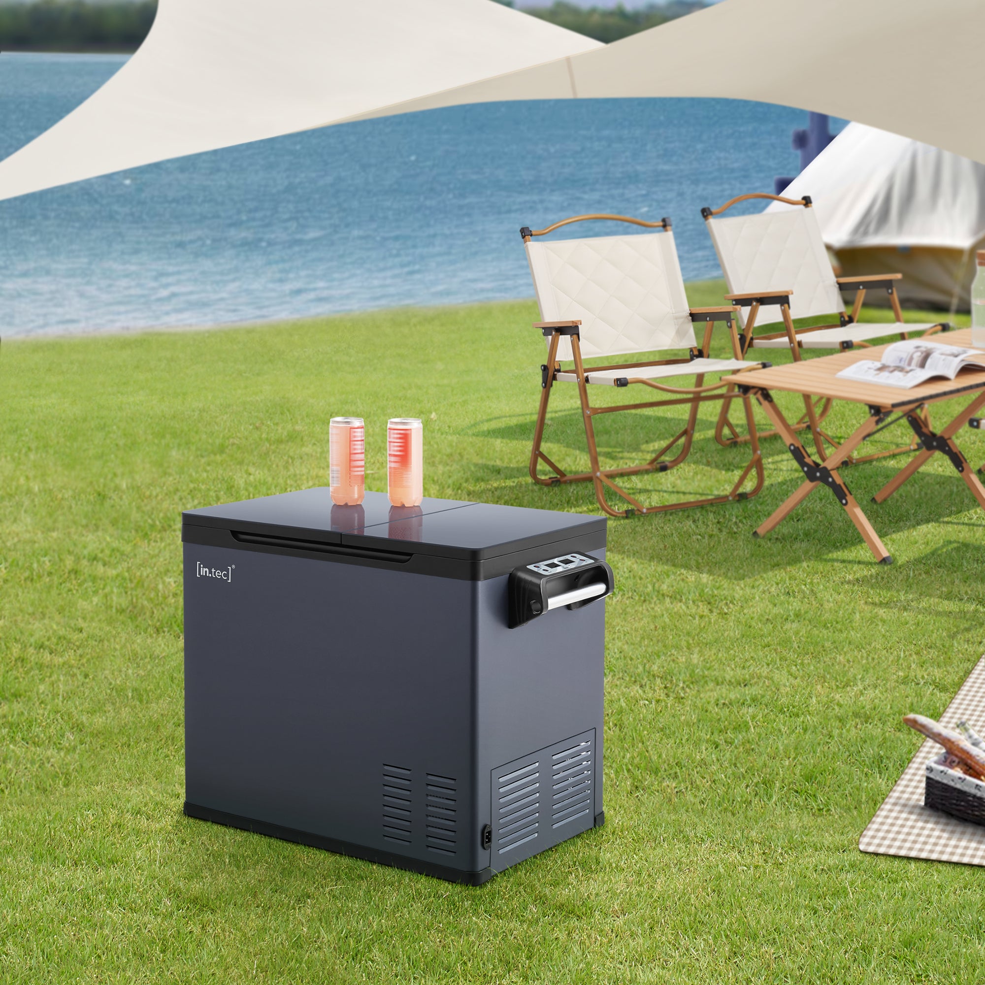 Frigorifero Portatile Elettrico Alberona per Auto Casa Capacità 55 L in.tec