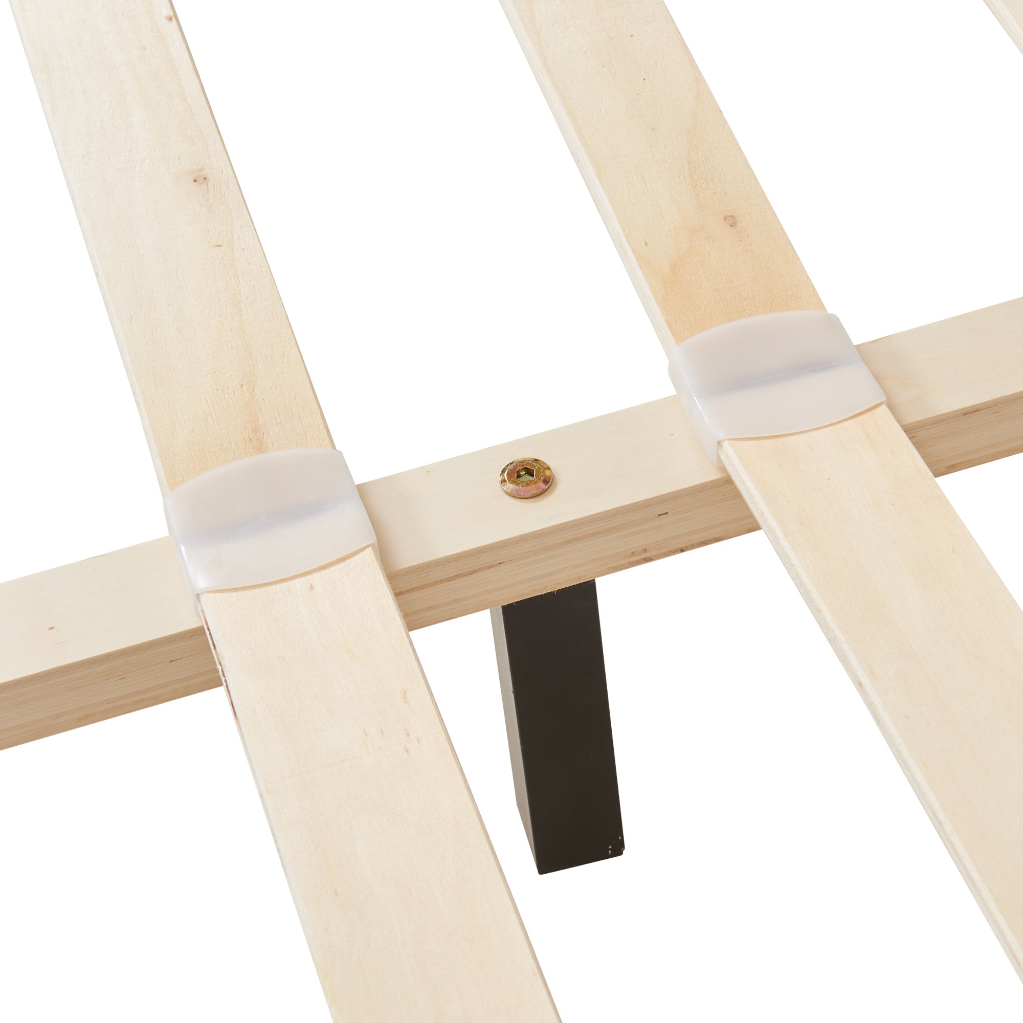 Letto Matrimoniale con Testiera Alta Letto a 2 Piazze 180x200 cm Rivestimento in Similpelle Bianco Corium