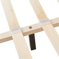 Letto Matrimoniale con Testiera Alta Letto a 2 Piazze 180x200 cm Rivestimento in Similpelle Bianco Corium