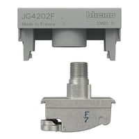 Bticino jg4202f connettore coassiale tv tipo f 75 ohm aggancio a vite
