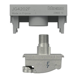 Bticino jg4202f connettore coassiale tv tipo f 75 ohm aggancio a vite