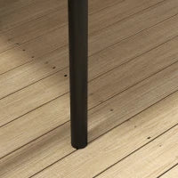 Telo di Ricambio per Padiglione Gazebo in Poliestere ad Alta Densità 180 g/m² Anti-UV 3 x 4 m, Kaki