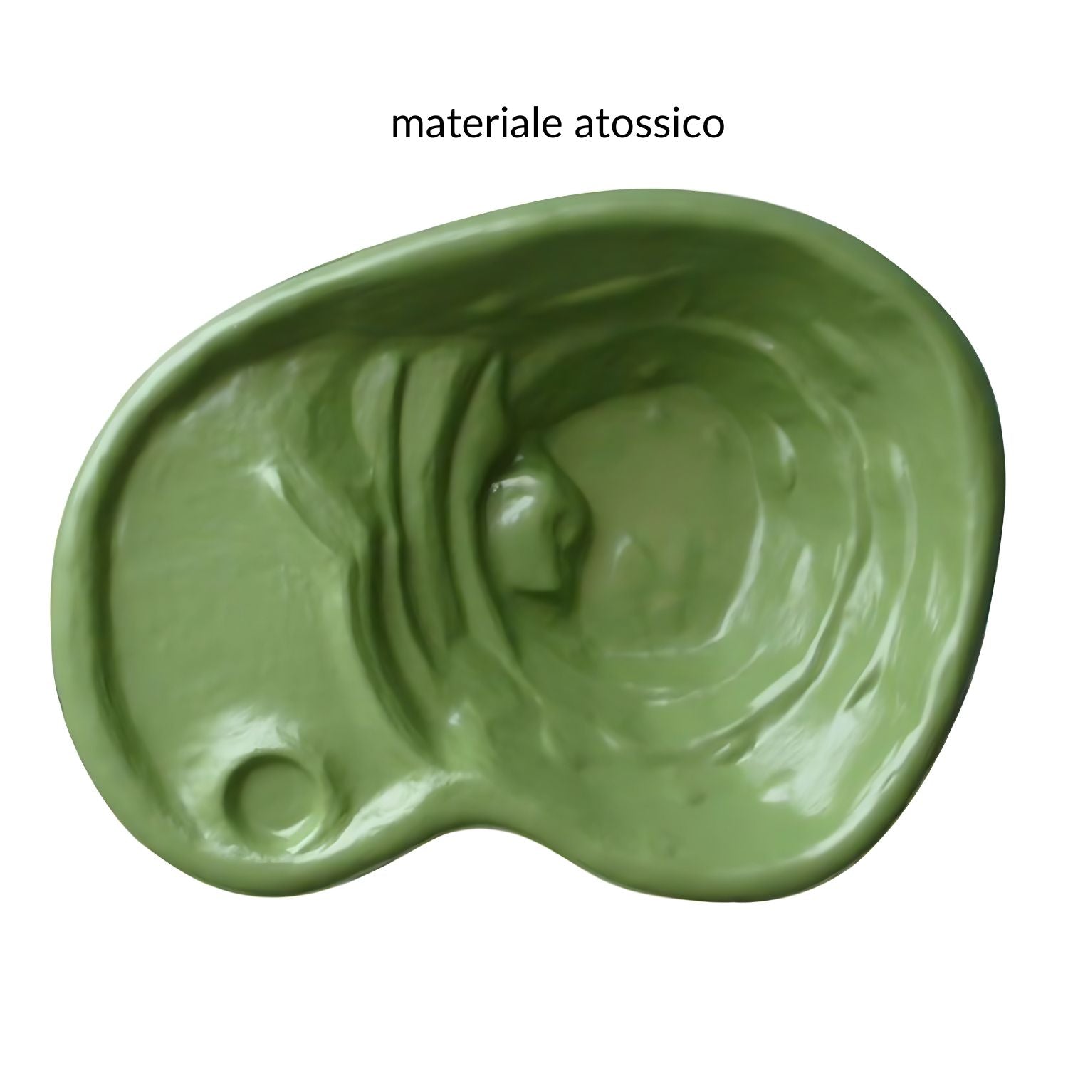 laghetto ninjia per tartarughe verde litri 210 cm 185x108x32