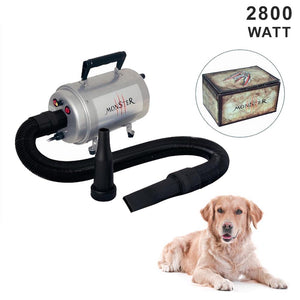 Phon per cani professionale pulsore con resistenza 2800 watt turbo monster