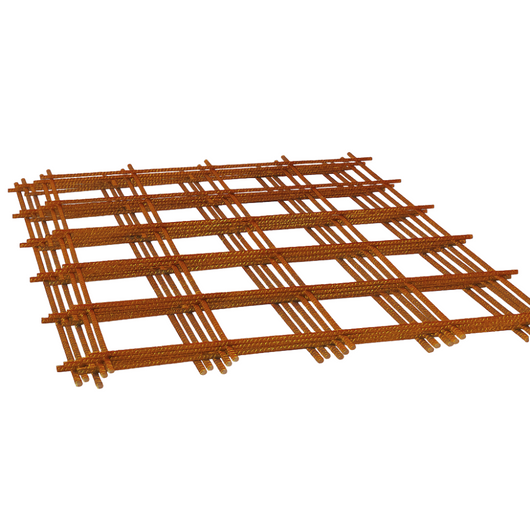 Set rete elettrosaldata ferro grezzo Ø 8 mm maglia 20 x 20 cm fogli 1,5 x 1 m *** pezzi 5 fogli, confezione 1