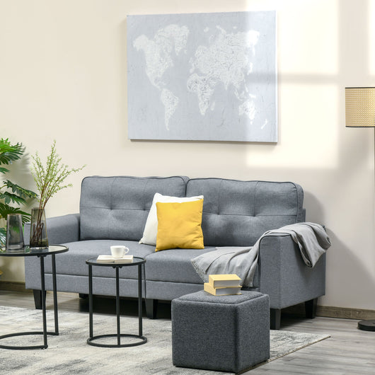 EasyComfort Stampa su Tela in Legno di Pino 120x90cm per Casa e Ufficio, Grigia e Bianca