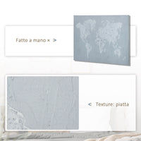 EasyComfort Stampa su Tela in Legno di Pino 120x90cm per Casa e Ufficio, Grigia e Bianca