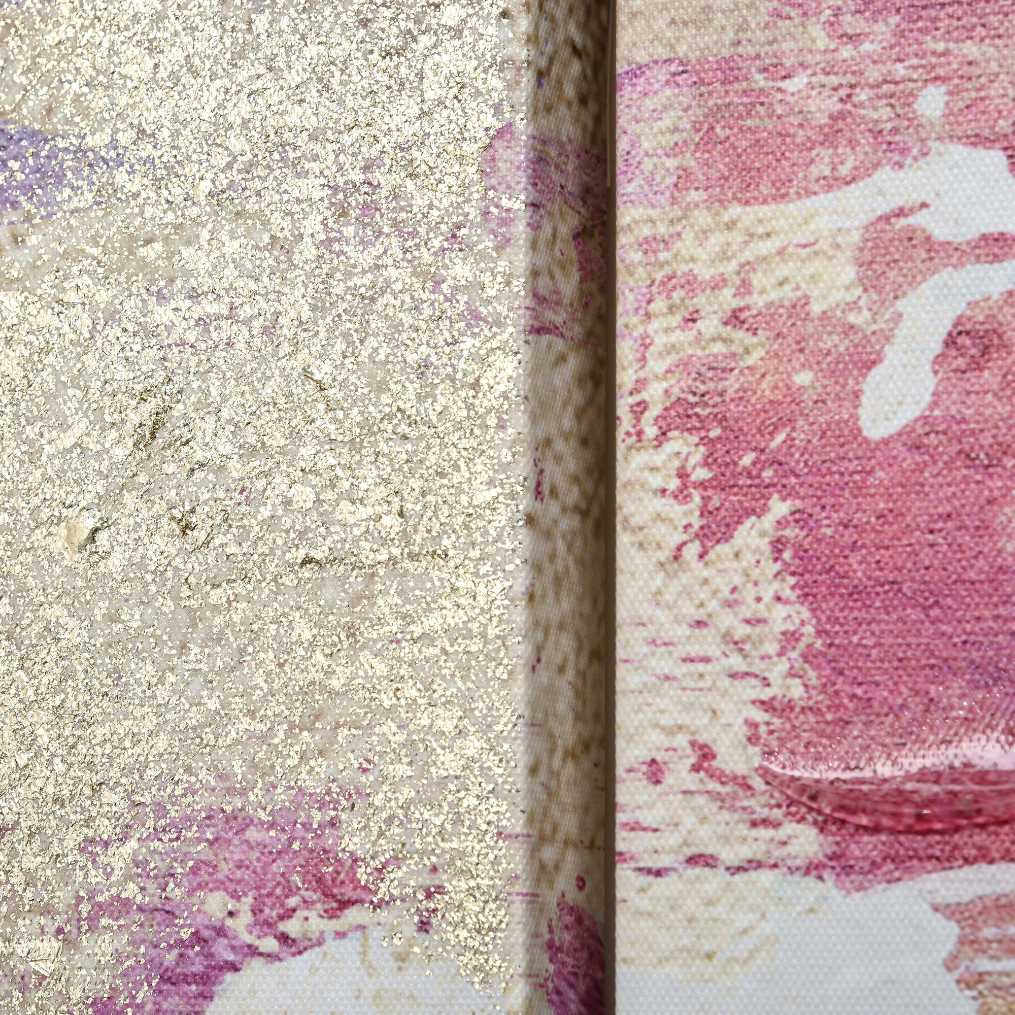 EasyComfort Stampa su Tela 80x40cm 5 Pezzi per Casa e Ufficio, Tela in Legno di Pino e Vernice ad Acqua, Multicolore