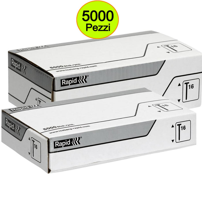 Chiodi con testa rocafix n 16 - ga mm 50 confezione pezzi 5000
