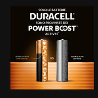 Duracell plus aa mn1500b4 batterie alcaline 1 5v confezione 4 pezzi