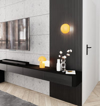 Applique Moderna Hera Acciaio Arancione 2 Luci G9 Ip20