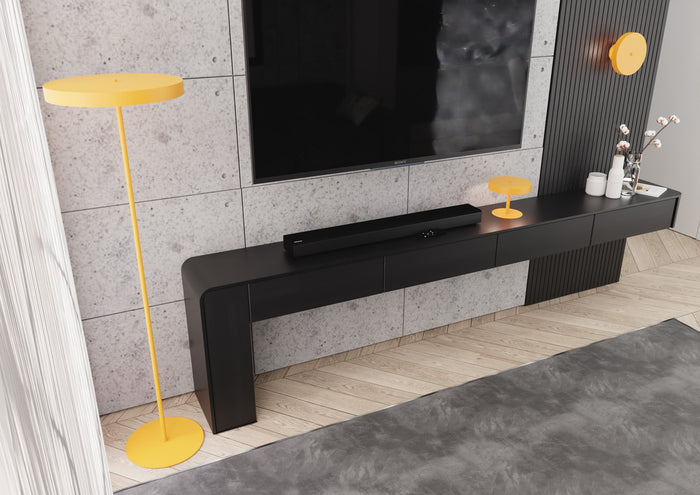 Applique Minimal Poseidone Acciaio Arancione 2 Luci G9 Ip20