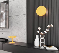 Applique Minimal Poseidone Acciaio Arancione 2 Luci G9 Ip20