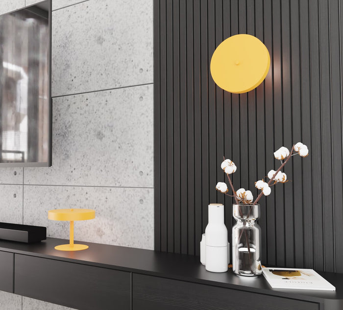 Applique Minimal Poseidone Acciaio Arancione 2 Luci G9 Ip20