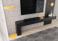 Piantana Minimal Poseidone Acciaio Arancione 3 Luci G9 Ip20