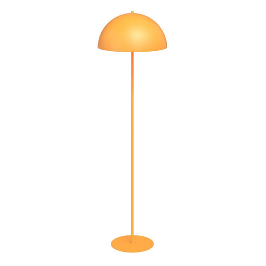 Piantana Moderno Demetra Acciaio Arancione 1 Luce E27 Ip20