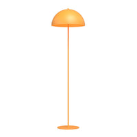 Piantana Moderno Demetra Acciaio Arancione 1 Luce E27 Ip20