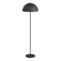 Piantana Moderno Demetra Acciaio Nero 1 Luce E27 Ip20