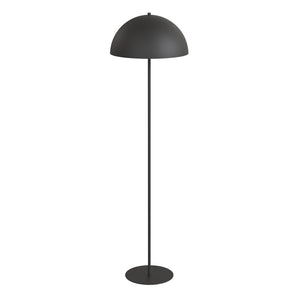 Piantana Moderno Demetra Acciaio Nero 1 Luce E27 Ip20