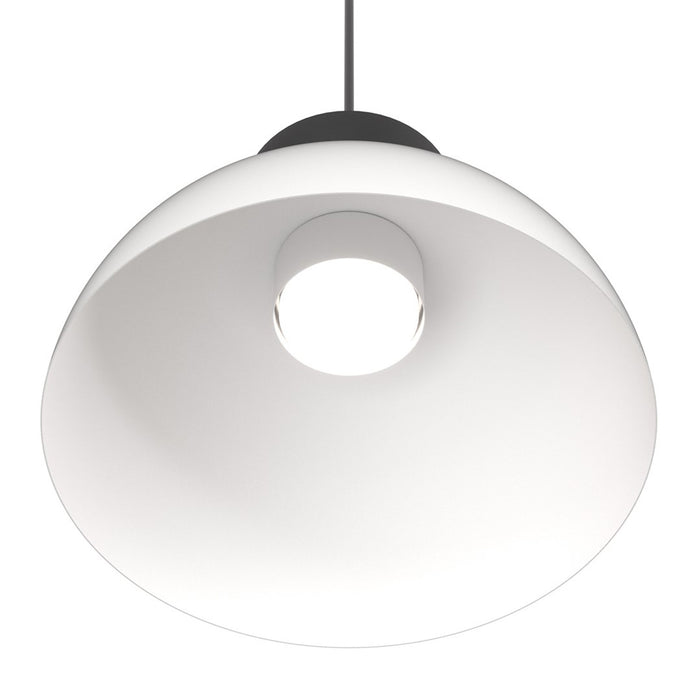 Lampadario Minimal Efesto Acciaio Bianco Nero 1 Luce Gx53 Ip20