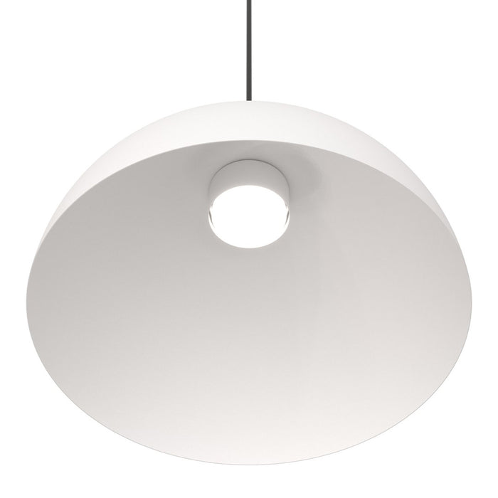 Lampadario Minimal Efesto Acciaio Bianco Nero 1 Luce Gx53