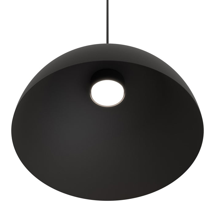 Lampadario Minimal Efesto Acciaio Nero 1 Luce Gx53
