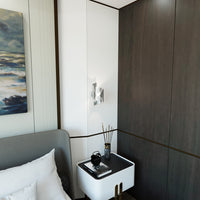 Applique Moderna Baldr 1 Luce Cromo