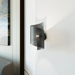 Applique Moderna Baldr 1 Luce Nera