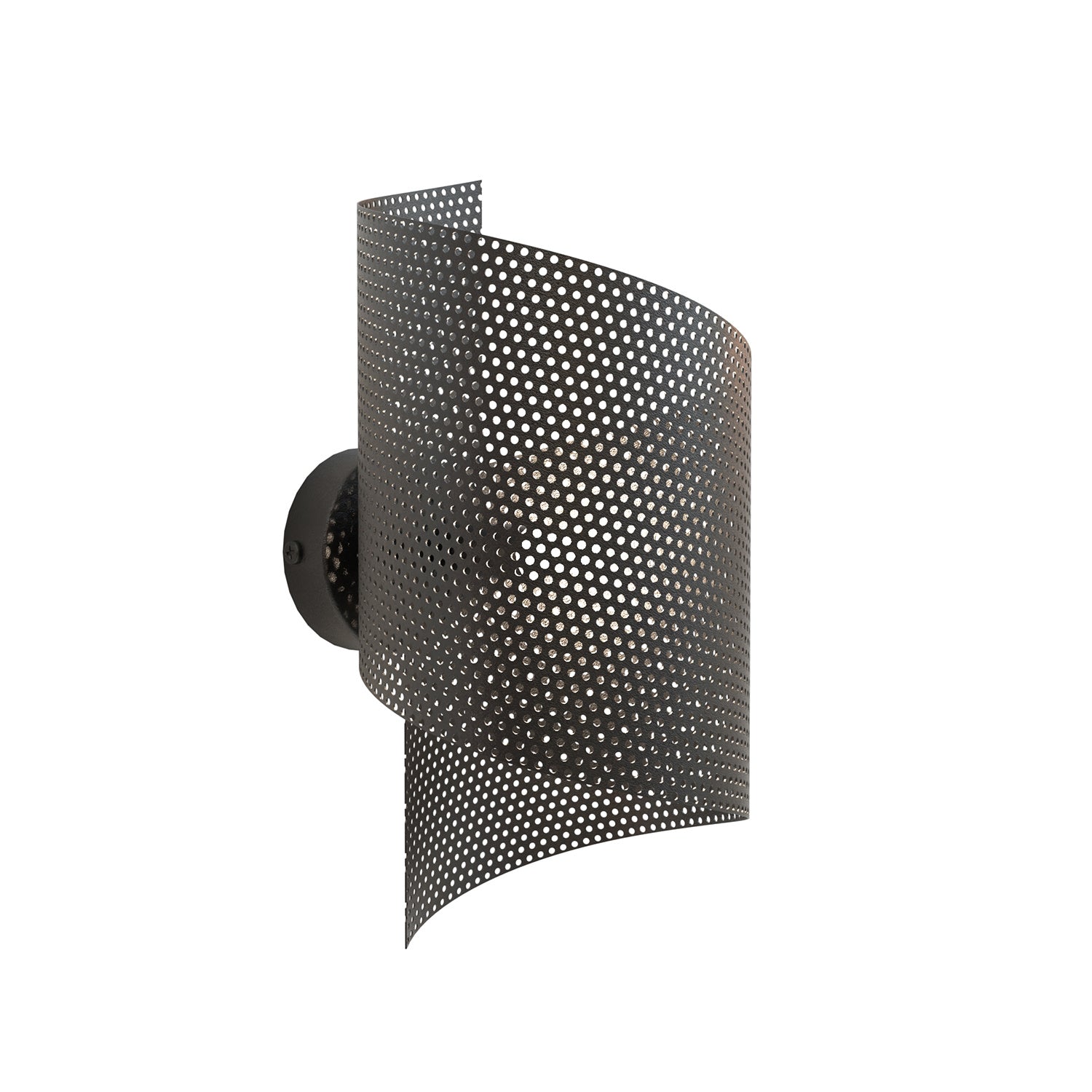 Applique Moderna Baldr 1 Luce Nera