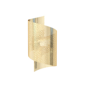 Applique Moderna Baldr 1 Luce Oro