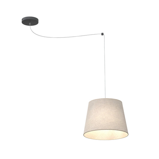 Sospensione 1 Luce Iside Con Paralume Beige