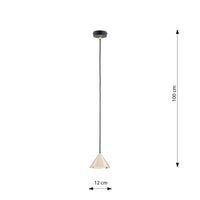 Sospensione Minimal Skadi 1 Luce In Acciaio Oro