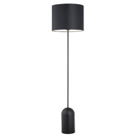 Piantana Minimal Enlil Acciaio Nero Bianco 1 Luce E27 Ip20