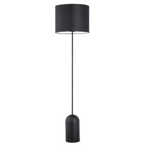 Piantana Minimal Enlil Acciaio Nero Bianco 1 Luce E27 Ip20