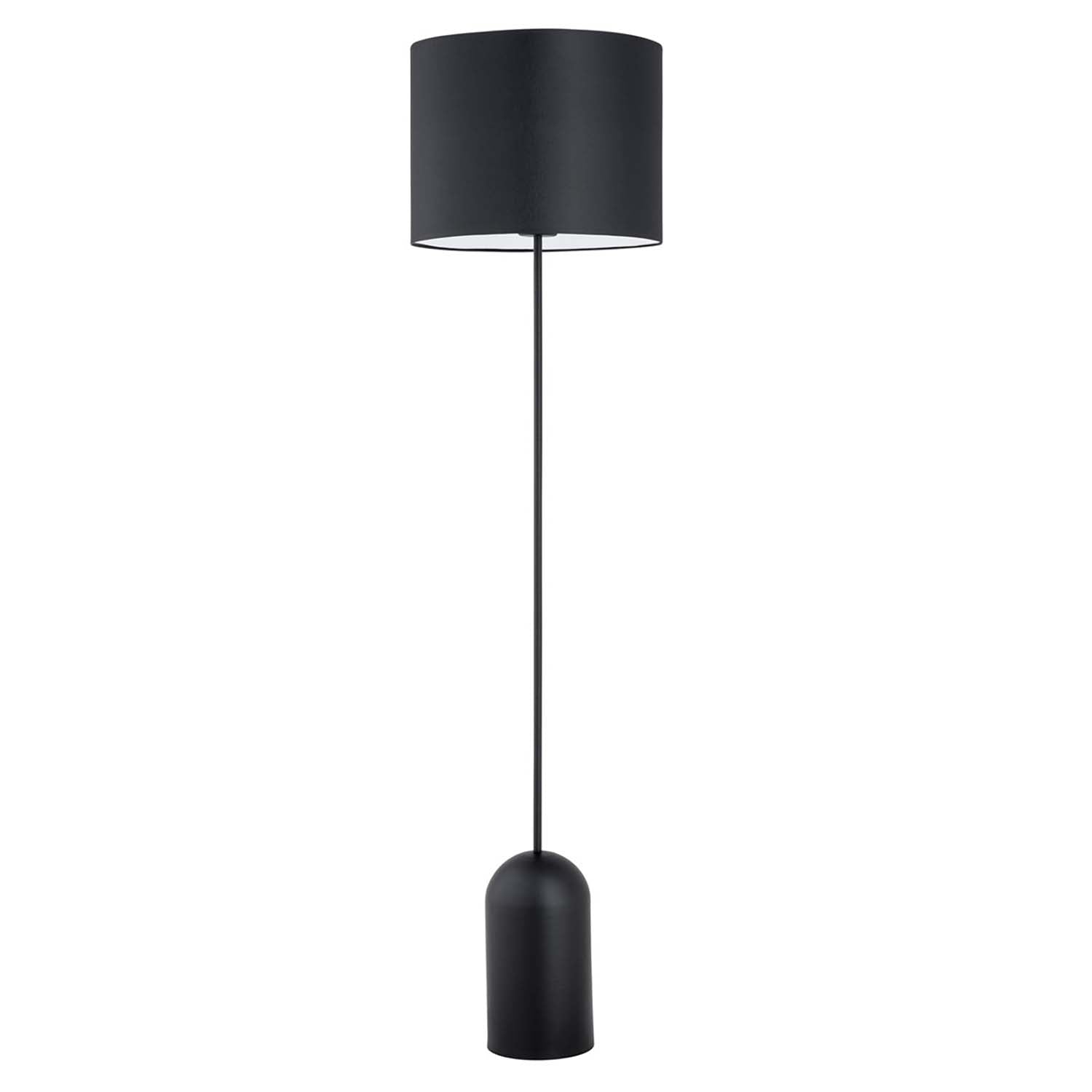 Piantana Minimal Enlil Acciaio Nero Bianco 1 Luce E27 Ip20
