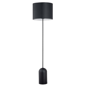 Piantana Minimal Enlil Acciaio Nero Bianco 1 Luce E27 Ip20