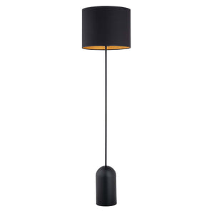 Piantana Minimal Enlil Acciaio Nero Oro 1 Luce E27 Ip20
