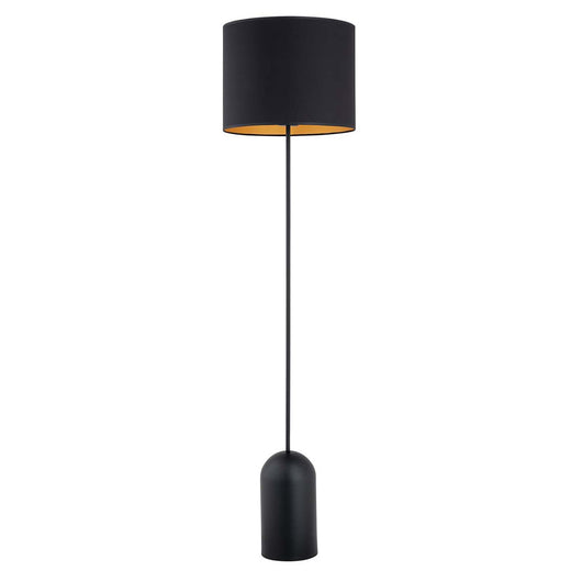 Piantana Minimal Enlil Acciaio Nero Oro 1 Luce E27 Ip20