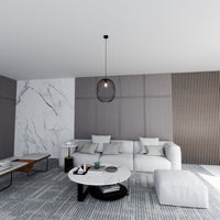 Sospensione Minimal Lugh 1 Luce In Acciaio Nero