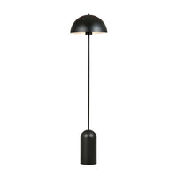 Piantana Minimal Danu Acciaio Nero 1 Luce E27 Ip20